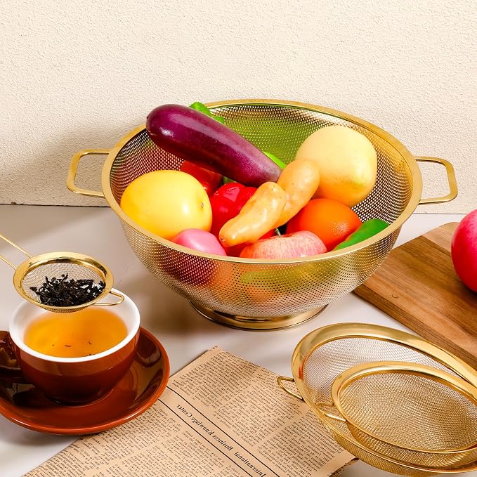 Strainers and Colanders Set, Dishwasher Safe - Image 6