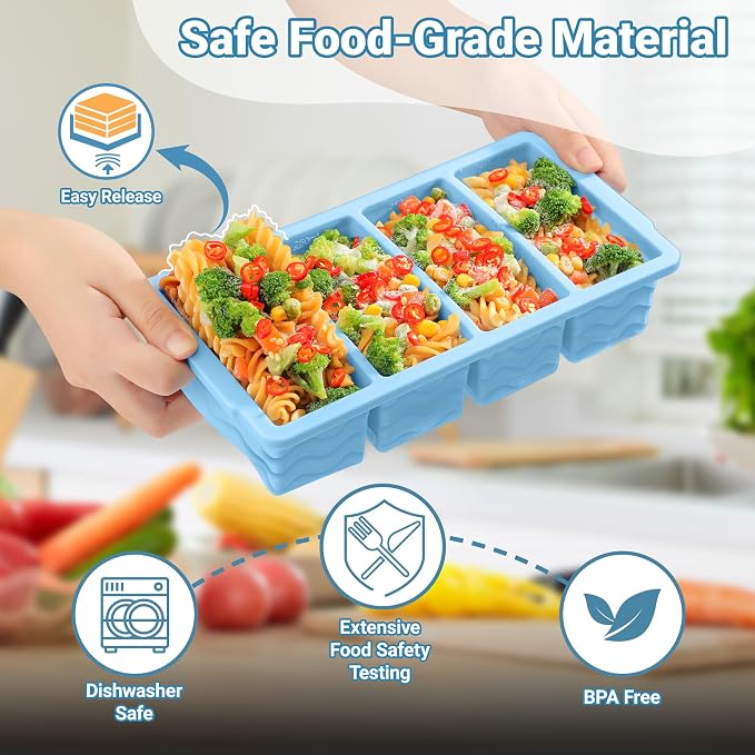 Doasuwish Silicone Freezer Tray - Image 3
