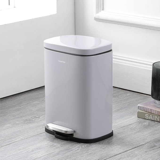 happimess HPM1006I Connor Rectangular 13-Gallon Trash Can - Image 7