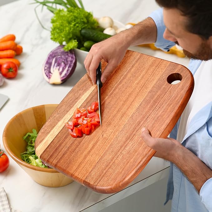 Large Acacia Wood Cutting Boards - Image 4