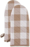 DII Buffalo Check Kitchen Collection, Classic Farmhouse Kitchen Set, Oven Mitt by DII