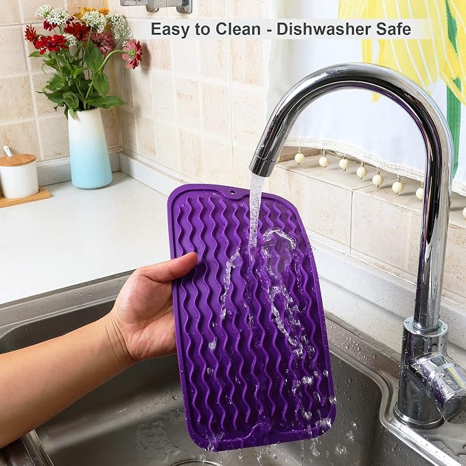 ZLR Silicone Sponge Holder & Sink Caddy Tray - Image 4