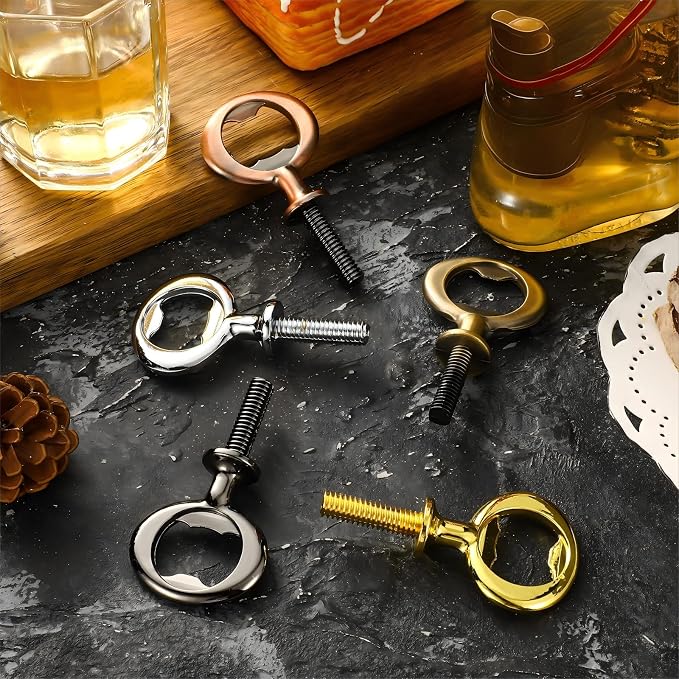 Patelai 30 Pieces Metal Bottle Opener Kit Blank Stainless Steel Bottle Opener - Image 4