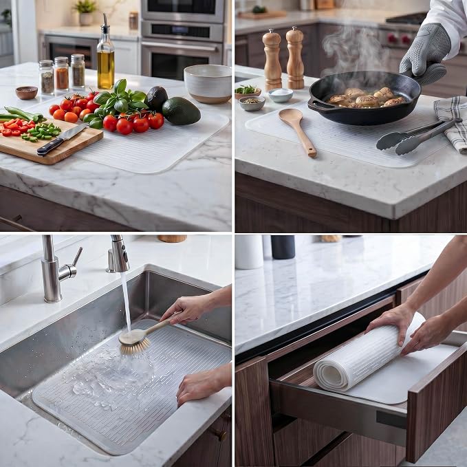 MicoYang Silicone Dish Drying Mat - Image 3