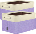 BALEINE 2 Pack Fabric Closet Storage Bins by BALEINE