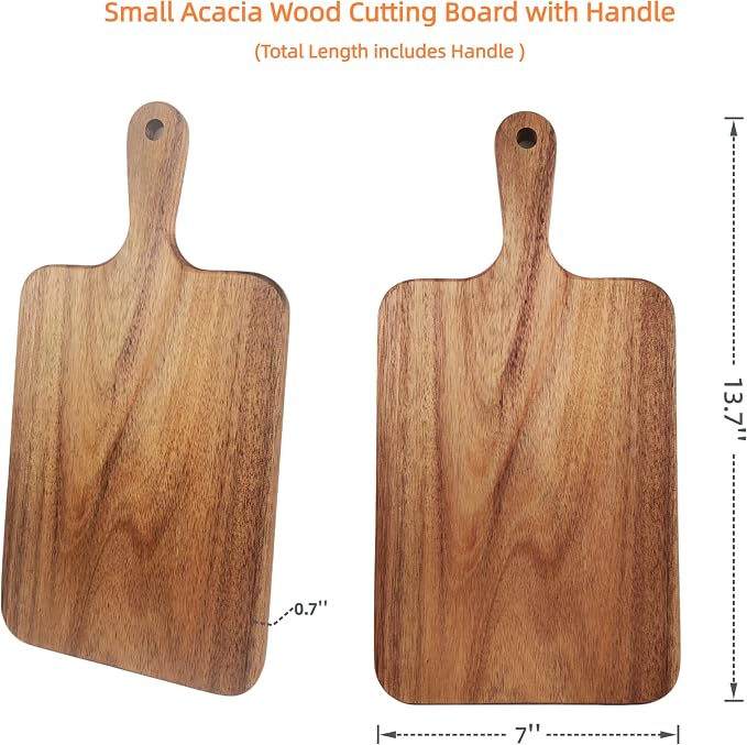 ZeQi Acacia Wood Cutting Board - Image 5