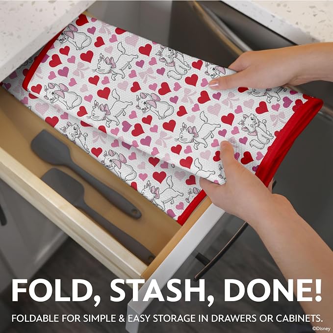 Disney Dish Drying Mats for Kitchen Counter – 16" x 18" Absorbent Kitchen - Image 4