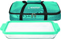 Anchor Hocking 3 Pc. 3 Qt. Oven Basics Bake Dish w/Mineral Blue TrueFit™ Lid + by AnchorHocking