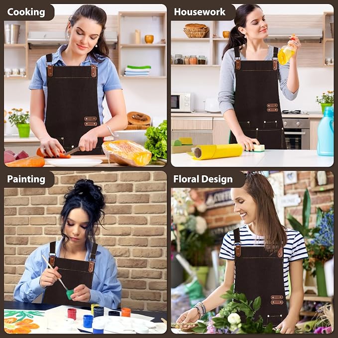 Apron for Men Women, Chef Apron - Image 7
