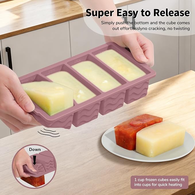 3-Pack Silicone Freezer Trays - Image 4