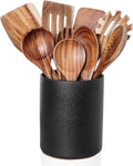 Nucookery Wooden Cooking Utensils Set by Nucookery