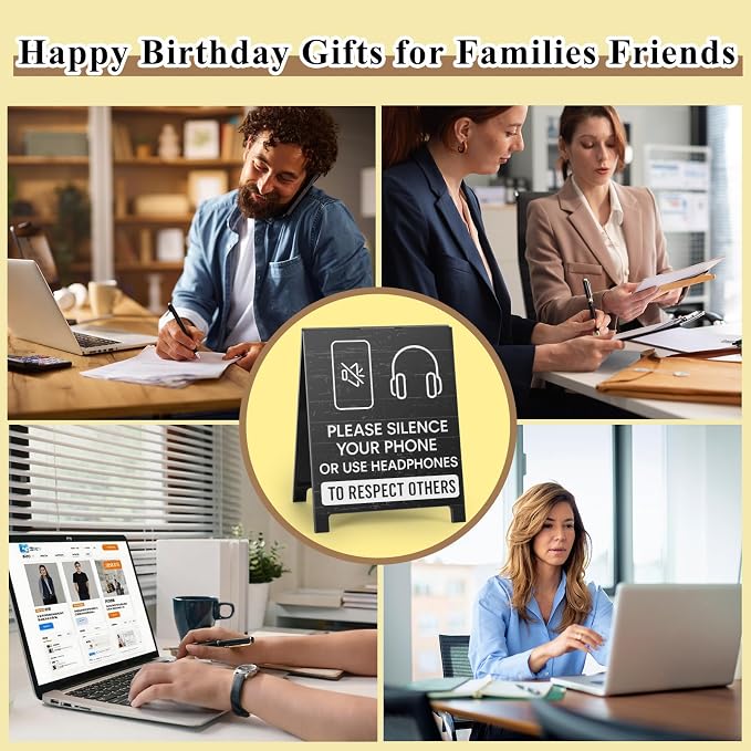 Funny Home Office Reminder Decor Caution Desk Signs Team Gifts - Image 7