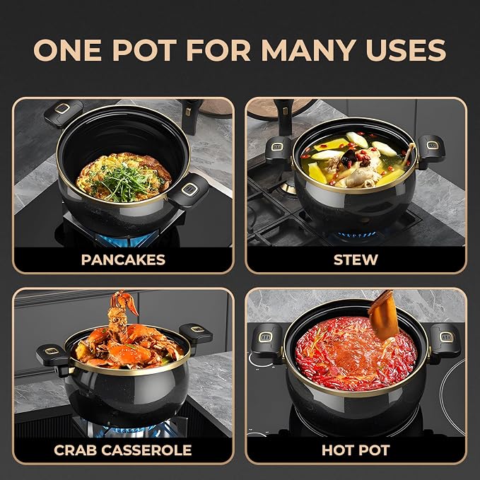 Nonstick Ceramic Coated Sauce Pan - Image 6