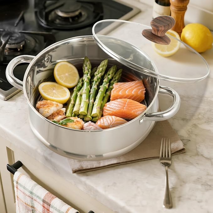 MAISON ARTS 30 Piece Pots and Pans Set Non Stick, Kitchen Cookware & Bakeware - Image 8