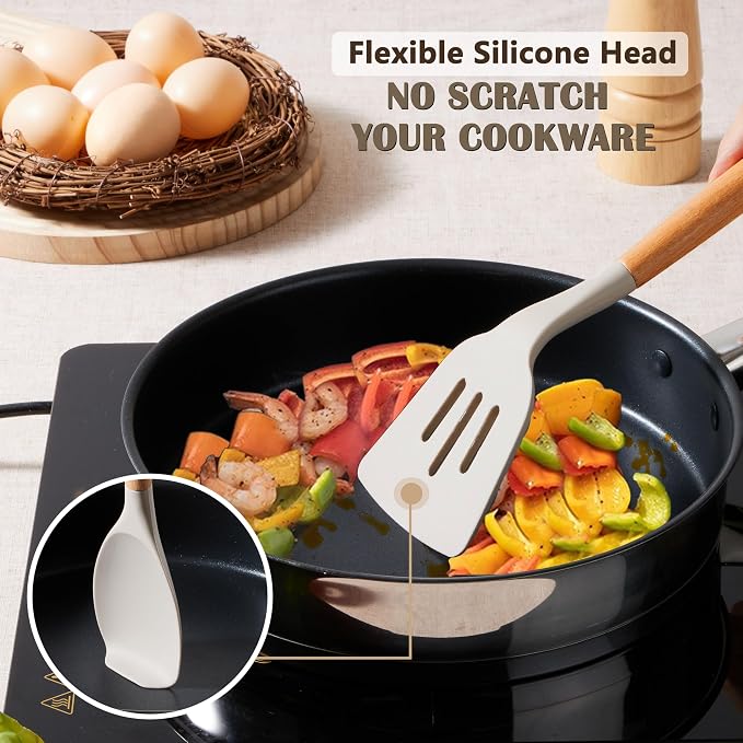 E-far Silicone Kitchen Utensils Set - Image 4