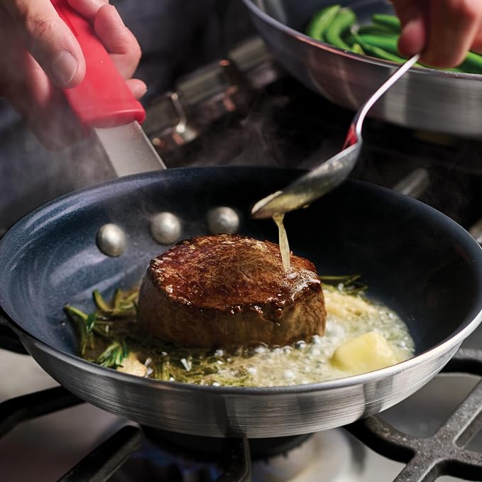 Tramontina Professional 8-Inch Ceramic Non Stick Small Frying Pan, Heavy-Gauge - Image 2