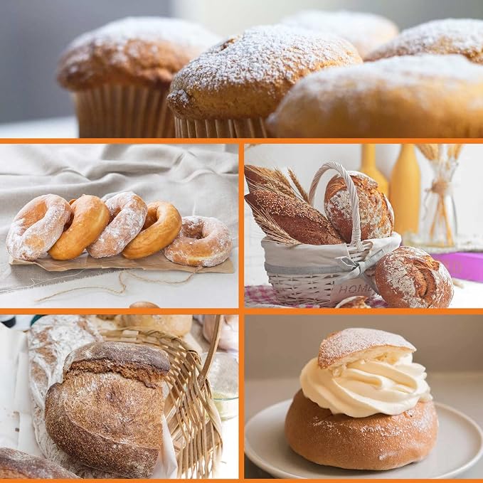 HULISEN Pastry Cutter, Dough Blender, 3 Cup Flour Sifter and Biscuit Cutter - Image 7