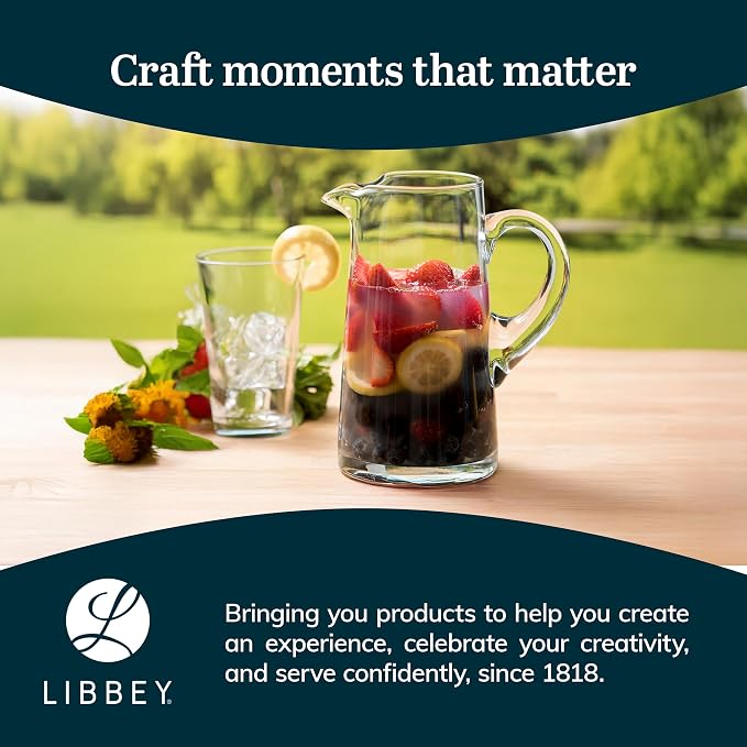 Libbey Cantina Glass Pitcher in Gift Box, 79.3 oz - Image 6
