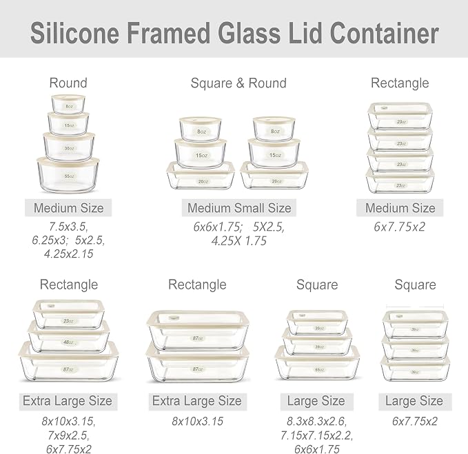 Urban Green Glass Food Container Set - Image 5