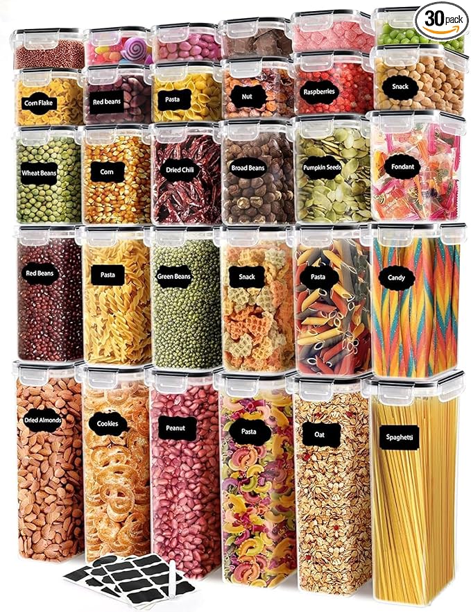 JUJOJB Airtight Food Storage Containers Set by JUJOJB