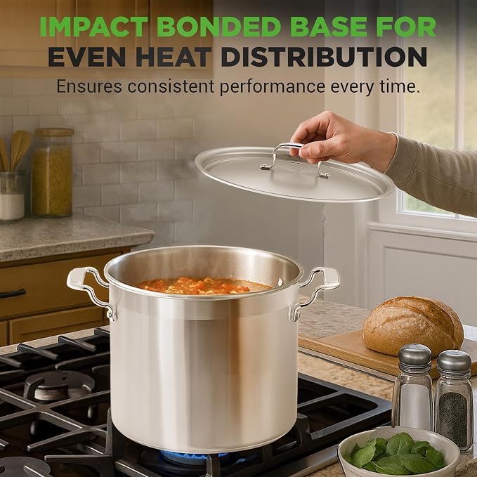 NutriChef 20 Quart Heavy-Duty Stockpot - Image 6
