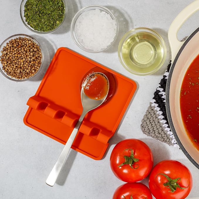 Zulay Kitchen Silicone Utensil Rest - Image 6