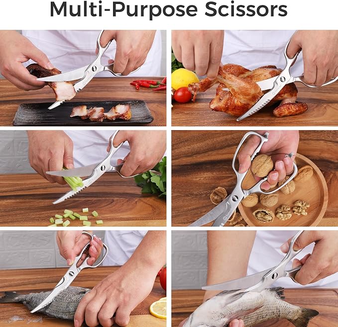 Sunnecko Heavy Duty Kitchen Scissors - Image 7