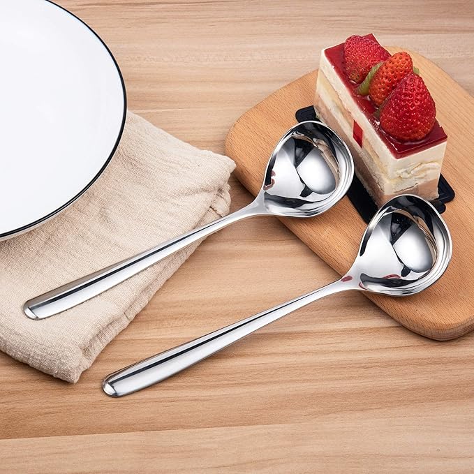 IMEEA 8-Inch Stainless Steel Sauce Ladle - Image 7