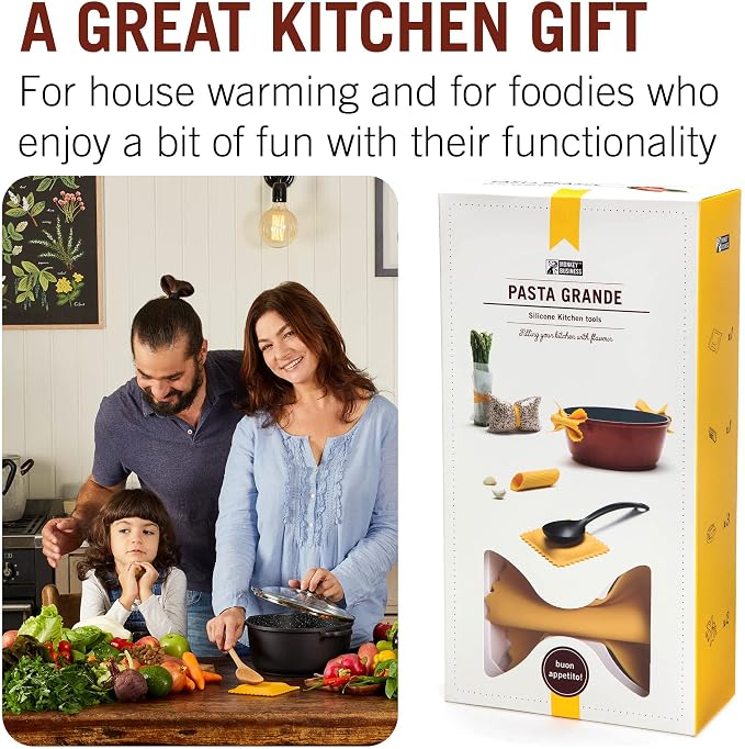 Pasta Grande - Fun Pasta Shaped Silicone Kitchen Tools in a Gift Box / 4 of our - Image 8