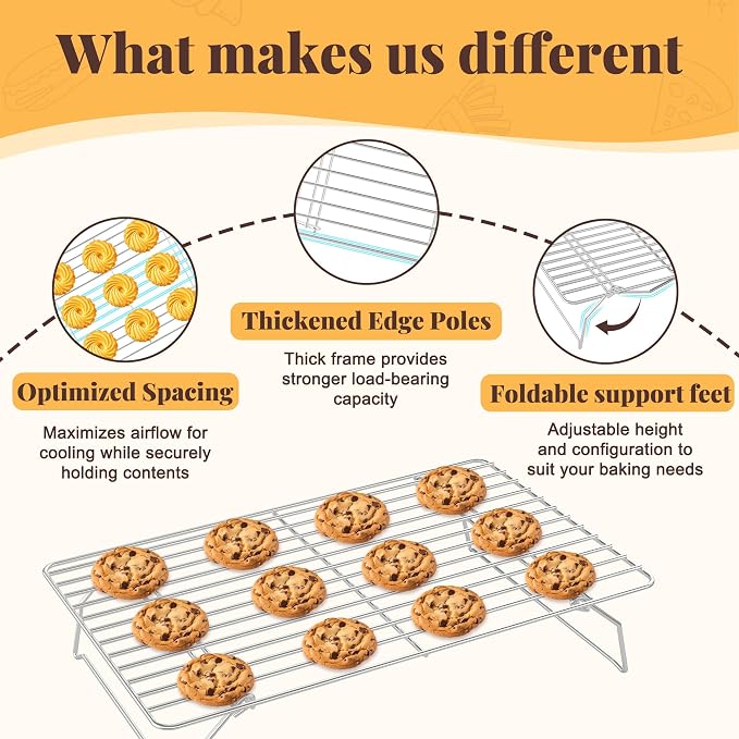 Cooling Racks for Cooking and Baking - Image 3
