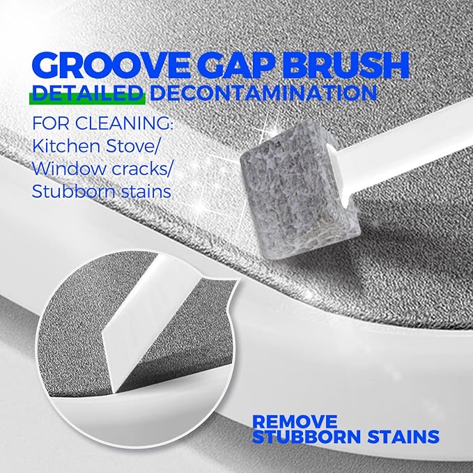 Holikme 7 Pack Deep Cleaning Brush Set, Scrub Brush, Grout Brush, Pool Brush - Image 5