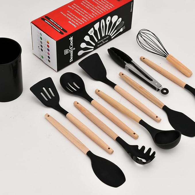 Silicone Cooking Utensils Set - Image 3