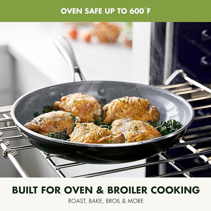 GreenPan Swift Healthy Ceramic Nonstick, Stainless Steel Handle, Dishwasher Safe - Image 5