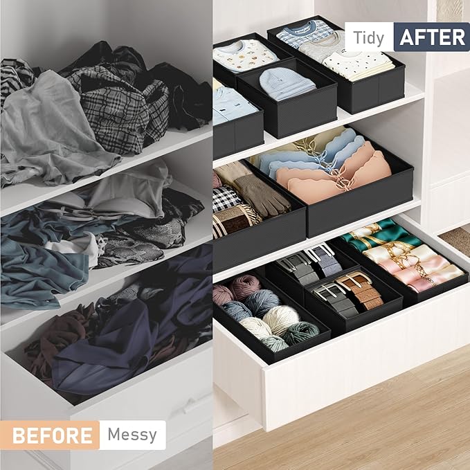 DIMJ Drawer Organizer Clothes Storage - Image 5