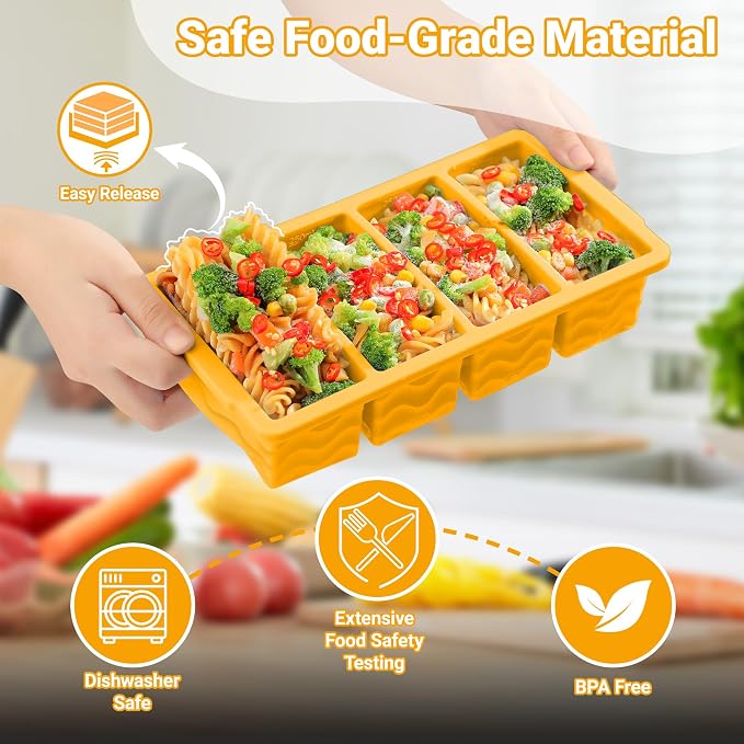 Doasuwish Silicone Freezer Tray - Image 3
