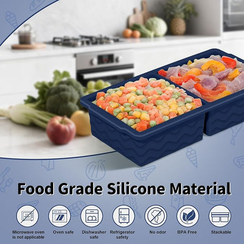 3-Pack Silicone Freezer Trays - Image 2