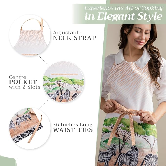 Maison d' Hermine 100% Cotton Apron - Image 5