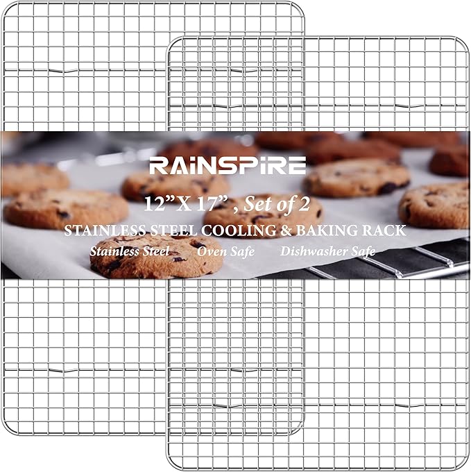 Rainspire Cooling Rack Stainless Steel, Heavy Duty Cooling Racks by Rainspire