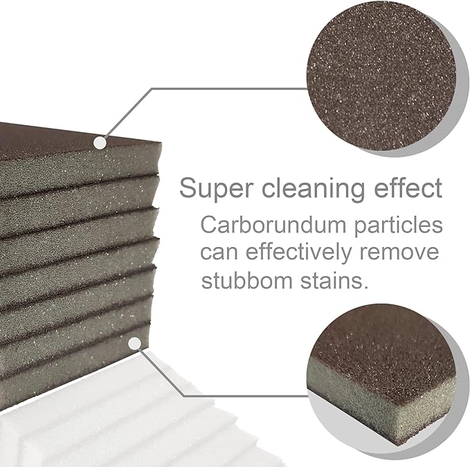 Krisler Carborundum Sponge Nano Emery Sponges Caspian Stone Pot Clean Brush - Image 4