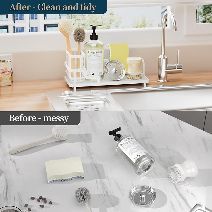 Consumest Sponge Holder for Kitchen Sink - Image 4