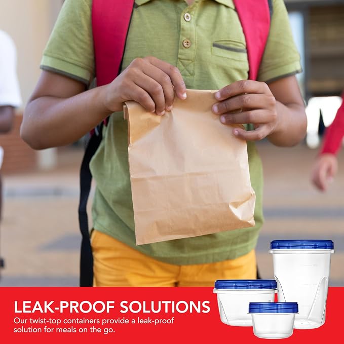 Stock Your Home 32oz Plastic Containers - Image 8
