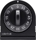 60 Minute Wind Up Timer, Visual Mechanical Timer, from 0 to 60 Minutes by Colortrak