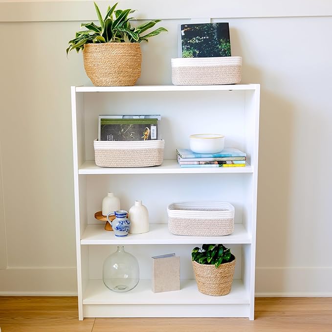 NaturalCozy 11.8"x8"x4.5” Storage Baskets - Image 7