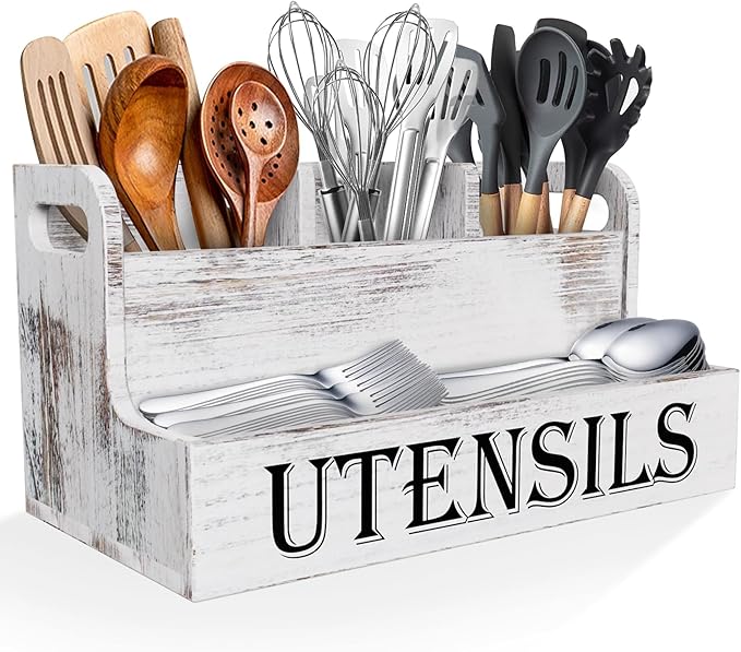 Suli Extra Large Kitchen Utensils Holder by Suli