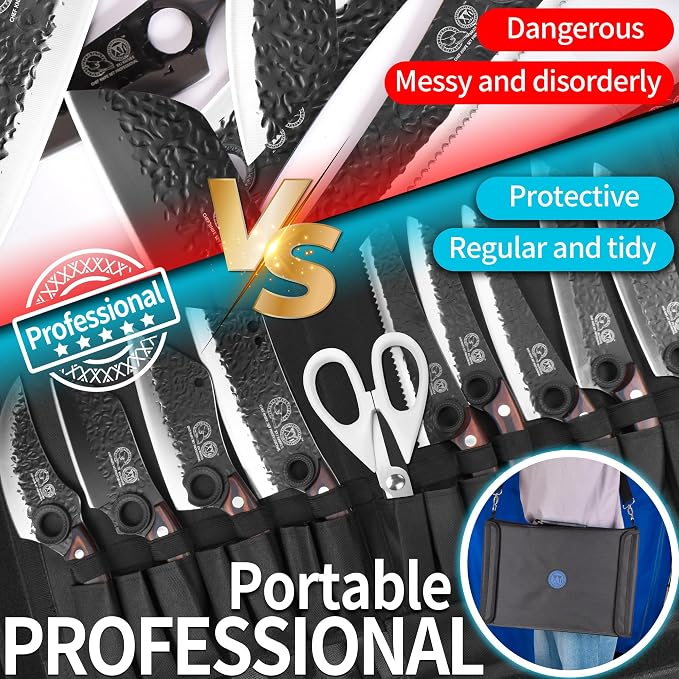 XYJ Professional Kitchen Knife Set - Image 6