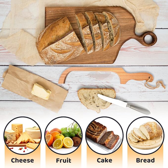 ROYOROYI Bread Slicer for Homemade Bread, Premium Stainless Steel Serrated Saw - Image 7