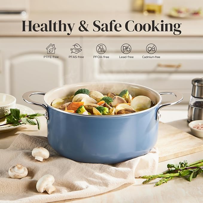 Redchef Ceramic Stock Pot, Induction Cooking Pot - Image 2