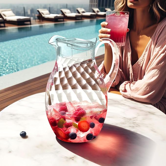 Amazing Abby - Bubbly Whirly Grand - Plastic Pitcher, Fridge Jug, Shatter-Proof - Image 4