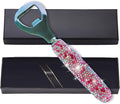 Handcrafted Pink Crystal Bling Beer Opener – Sparkle Diamond Bottle Openers by Unknown