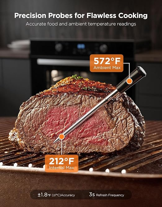 GoveeLife Smart Wireless Meat Thermometer 2 Probes - Image 8